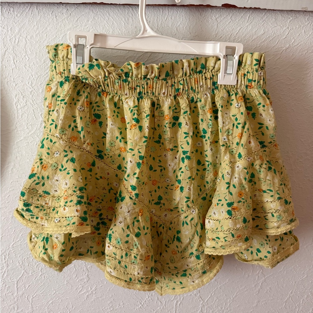 Floral Ruffle Skirt - Picture 2 of 3